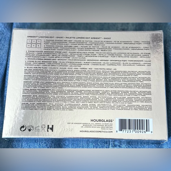 ‼️RARE‼️🎸Hourglass🎸🔥NWT🔥Ghost Ambient Lighting Edit Palette (6 Shades) - Picture 9 of 15